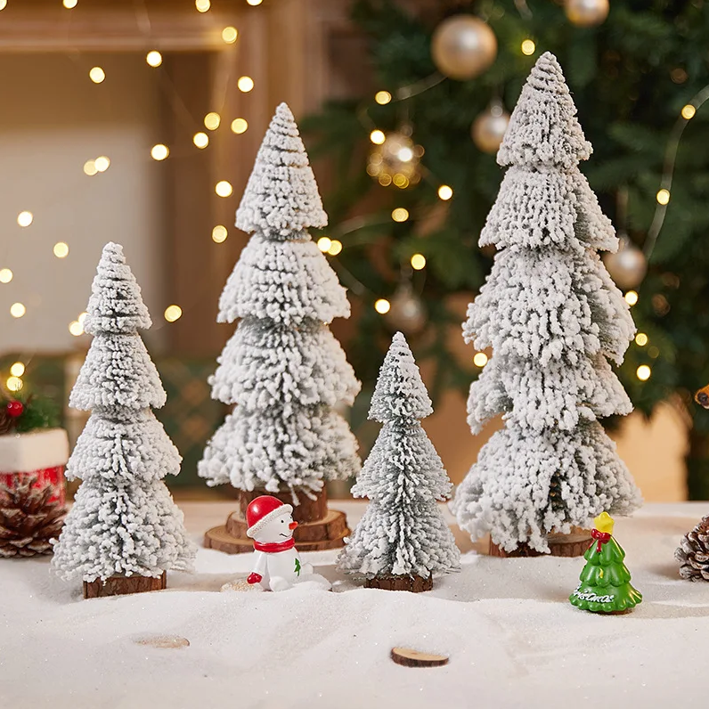 Snowy Miniature Christmas Tree