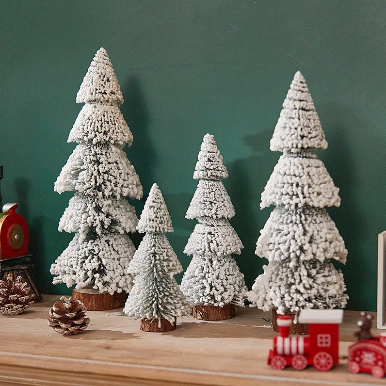 Snowy Miniature Christmas Tree